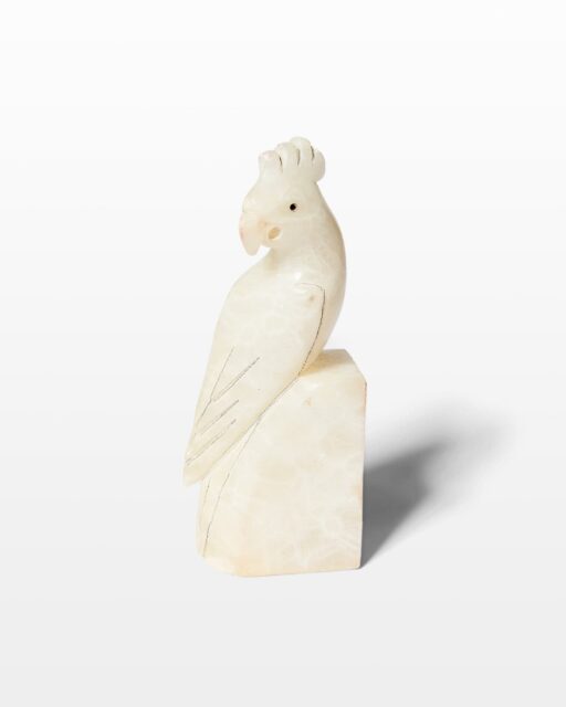 Front view of Aiko Marble Parrot