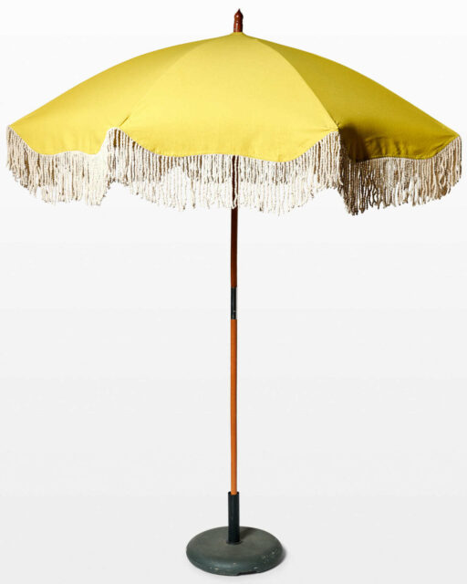 Front view of Santos Beach Umbrella
