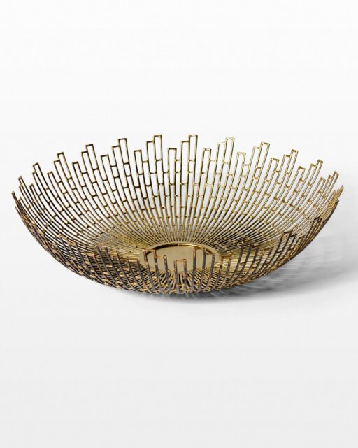 Front view of Ripple Centerpiece Bowl