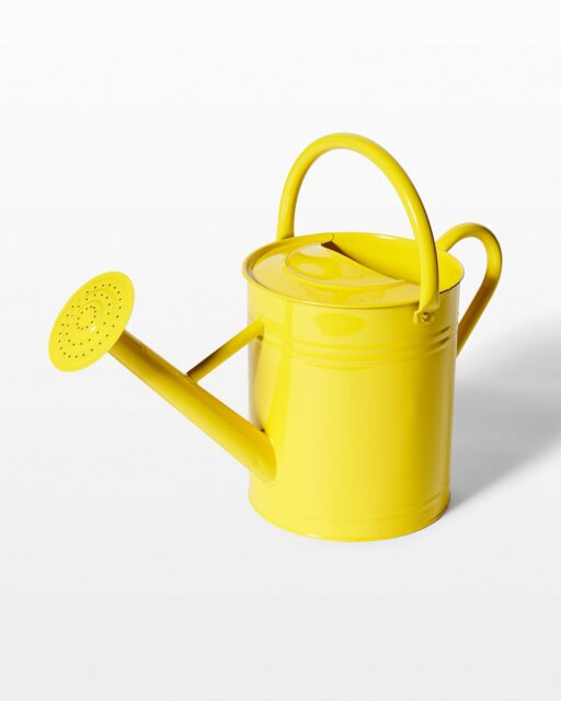Front view of Adeline Yellow Watering Can