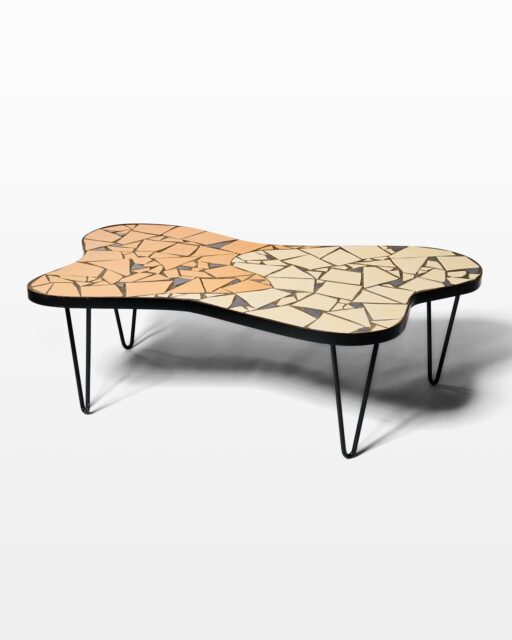 Front view of Splendor Mosaic Coffee Table