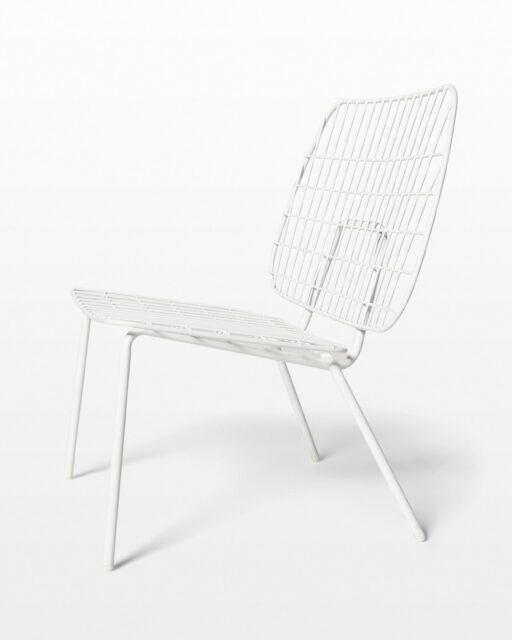 Front view of Matteo Grid Lounge Chair