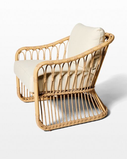 Front view of Radiance Rattan Chair