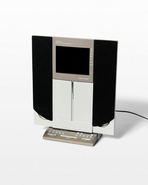 Front view of Soother Upright Clock Radio