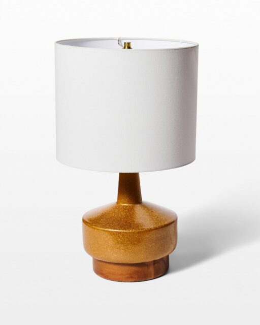 Front view of Cross Table Lamp