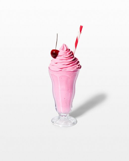 Front view of Cammy Faux Strawberry Milkshake