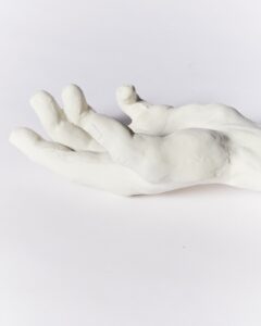 TA774 Habeas Open Hand Sculpture Prop Rental - ACME Brooklyn