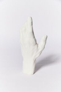 TA774 Habeas Open Hand Sculpture Prop Rental - ACME Brooklyn