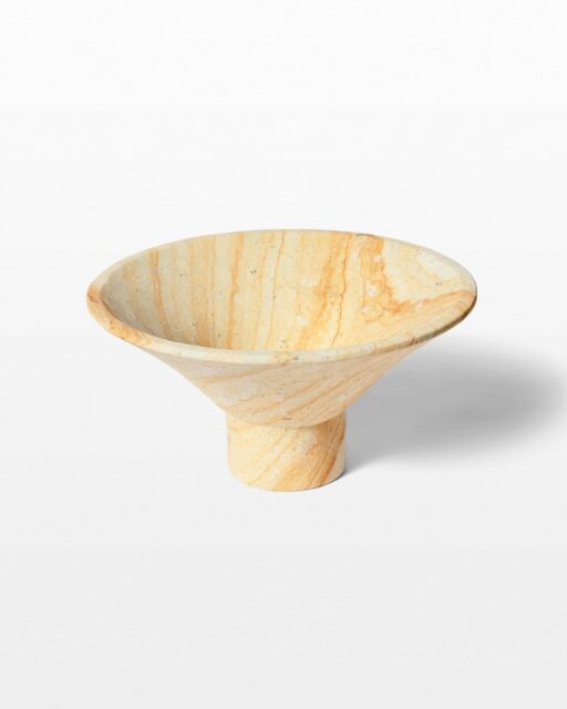 Front view of Calvin Footed Centerpiece Bowl