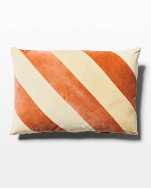 Front view of Peaches Pillow