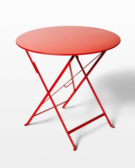 Front view of Luz Folding Bistro Table