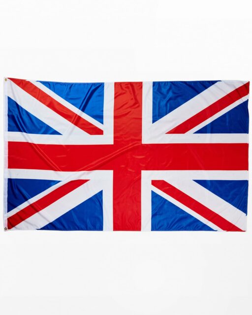 Front view of Union Jack 57" x 93" Flag