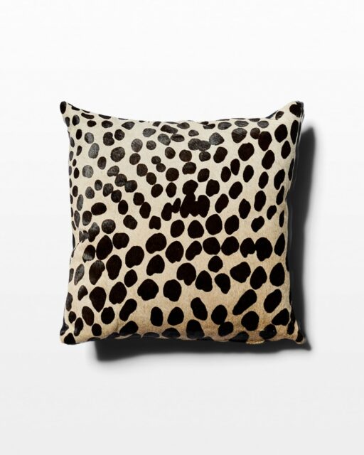 Front view of Elektra Leopard Pillow