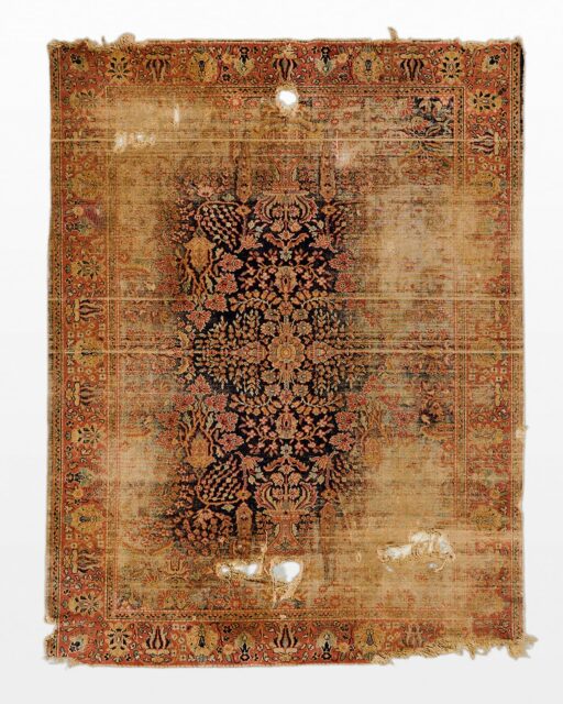 Front view of Sparta 5.5 x 7.5′ Foot Distressed Rug