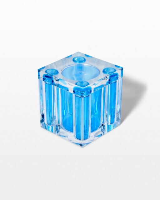 Front view of Waka Lucite Box