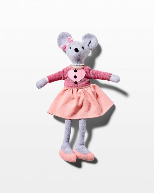 Front view of Mouse Rag Doll