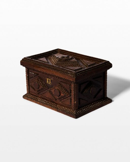 Front view of Stanley Wooden Box