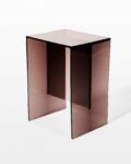 Front view thumbnail of Keno Acrylic Stool End Table