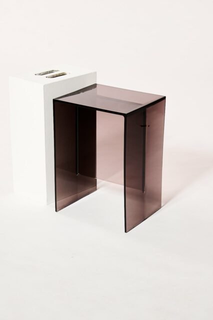 Alternate view 2 of Keno Acrylic Stool End Table