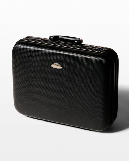 Front view of Ambassador Black Briefcase