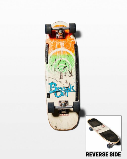 Front view of Vintage Skateboard