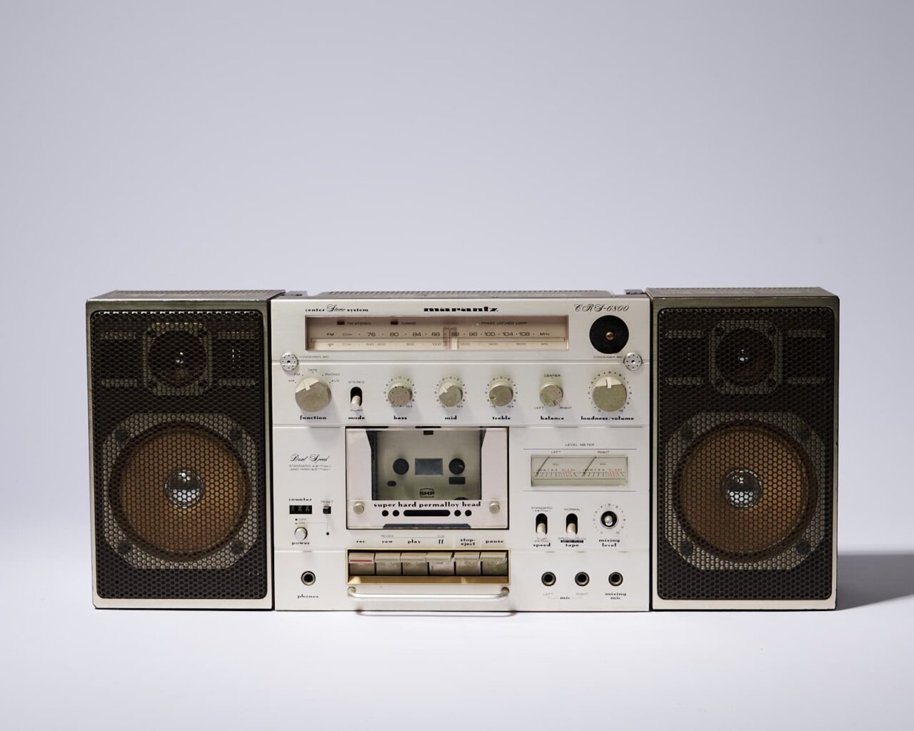 80s/Eighties Retro Music Boombox. Wall Clock by Buy Custom Things